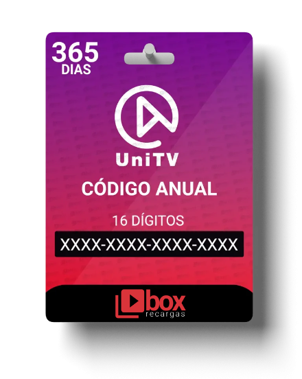 Recarga UniTV 365 Dias